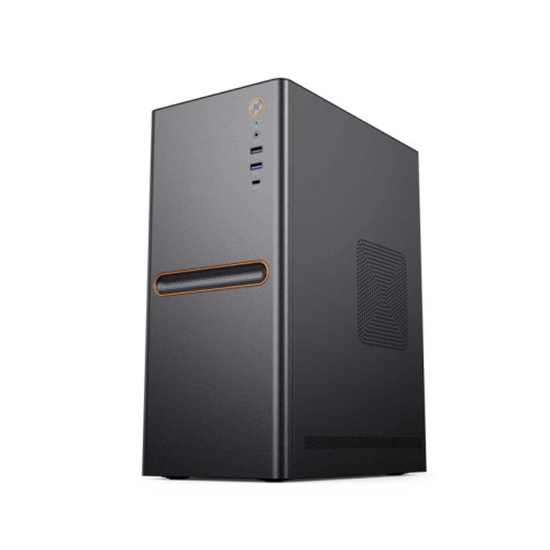 Корпус с блоком питания 500Вт./ Case Foxline FL-512 mATX case, black, w/500W PSU 12cm, w/1xUSB2.0 + 1xUSB3.0 + 1xType-C (USB2.0) + HD audio, w/pwr cord, w/o FAN