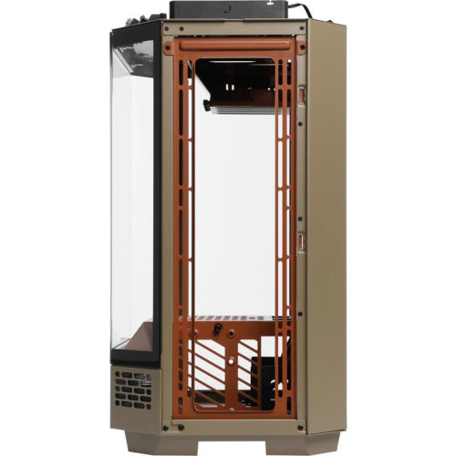 Корпус Thermaltake The Tower 300 Gravel Send коричневый mATX 8x120mm 6x140mm 2xUSB3.0 audio bott PSU [CA-1Y4-00SGWN-00]