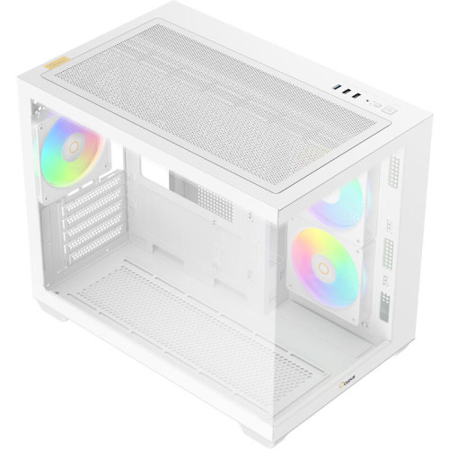 Корпус ПК без блока питания/ Case Ocypus Gamma C54 WH ARGB, Midi-Tower, TG, 3x120mm ARGB, 1xUSB-A 3.0 + 2xUSB 2.0, mATX, mITX White Корпус ПК без блока питания/ Case Ocypus Gamma C54 WH ARGB, Midi-Tower, TG, 3x120mm ARGB, 1xUSB-A 3.0 + 2xUSB 2.0, mATX, mITX White