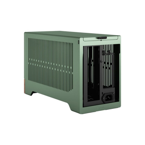 Корпус без блока питания/ Case Fractal Design Terra, Mini-Tower, no fans, 1xUSB-A 3.0 + 1xUSB 3.2 Type-C, SFX PSU Support, mITX Jade