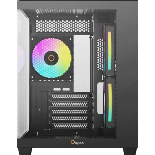 Корпус ПК без блока питания/ Case Ocypus Gamma C54 BK ARGB, Midi-Tower, TG, 3x120mm ARGB, 1xUSB-A 3.0 + 2xUSB 2.0, mATX, mITX Black Корпус ПК без блока питания/ Case Ocypus Gamma C54 BK ARGB, Midi-Tower, TG, 3x120mm ARGB, 1xUSB-A 3.0 + 2xUSB 2.0, mATX, mITX Black