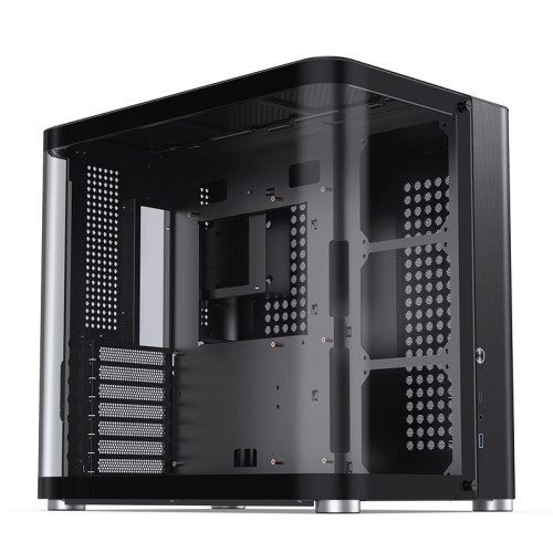 Корпус без блока питания/ Корпус JONSBO TK-2 Black ATX без БП, mini-ITX, micro-ATX, ATX, черный