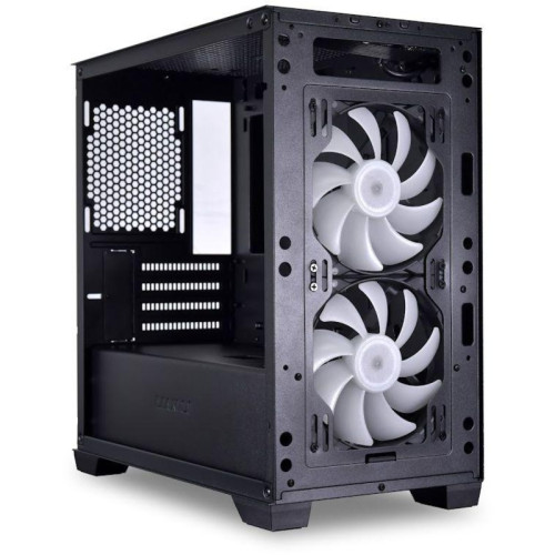 Корпус Lian-Li Lancool 205M Mesh черный mATX 3x120mm 2x140mm 2xUSB3.0 audio bott PSU [G99.OE744MX.10]