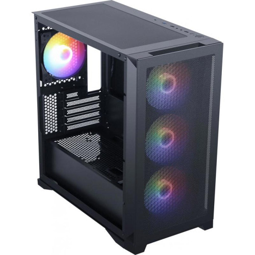 Корпус Accord AM08 черный mATX 2xUSB2.0 1xUSB3.0 audio bott PSU [ACC-AM08]