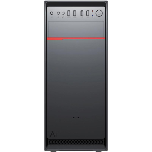 Корпус Digma DCC-MD302 черный без БП ATX 1x80mm 3x120mm 2xUSB2.0 2xUSB3.0 audio