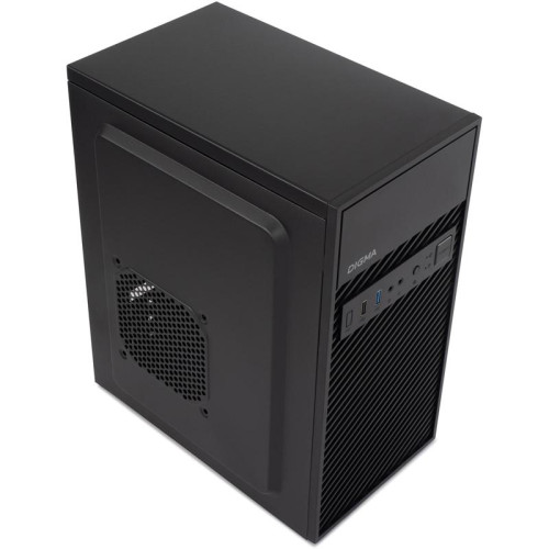 Корпус Digma DCC-MN303 черный mATX 1x80mm 2x120mm 1xUSB2.0 1xUSB3.0 audio [DCC-MN303]
