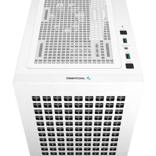 Корпус Deepcool CH370 белый mATX 7x120mm 4x140mm 2xUSB3.0 audio bott PSU [CH370 WHITE]