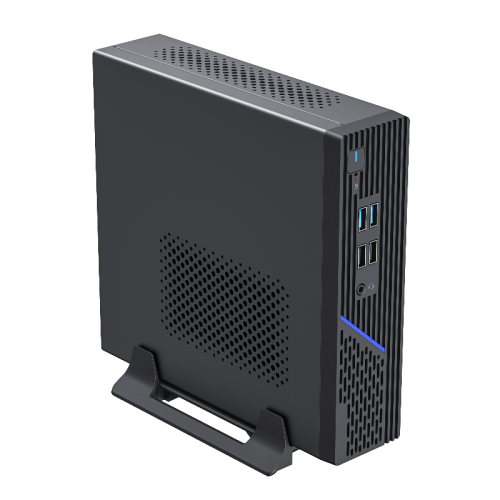 Корпус EVELK с блоком питания 120Вт/ Case Foxline EV-109-AD120 mITX, w/ ext.PSU 120W, DC-converter, w/2xUSB2.0+2xUSB3.0, 1x40mmFan, black, VESA, w/pwr cord