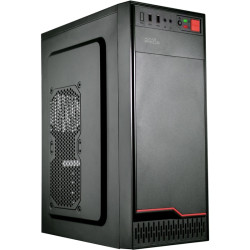 Корпус KingPrice KPCC-MD201 черный ATX 1x80mm 4x120mm 2xUSB2.0 audio [KPCC-MD201]