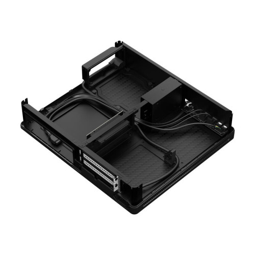 Корпус ПК без блока питания/ Case Fractal Design Node 202, SFF, no fans, 2xUSB-A 3.0, SFX PSU Support, mITX Black