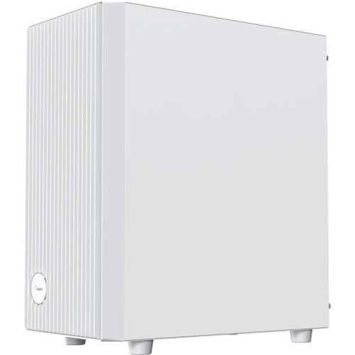 Корпус ПК без блока питания/ Case Ocypus Gamma C70 WH, Midi-Tower, TG, no fans, 1xUSB-A 3.0 + 1xUSB 2.0, ATX, mATX, mITX White
