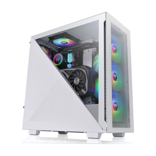 Корпус Thermaltake Divider 300 TG ARGB белый без БП ATX 3x120mm 3x140mm 2xUSB3.0 audio bott PSU