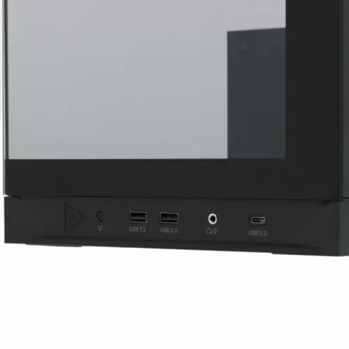 Корпус XPG INVADER X BLACK (INVADERXMTWOF-BKCWW) Mid-Tower, Micro-ATX, Mini-ITX, Standard-ATX, USB 3.2 Gen2 Type-A, USB 3.2 Gen2 Type-C