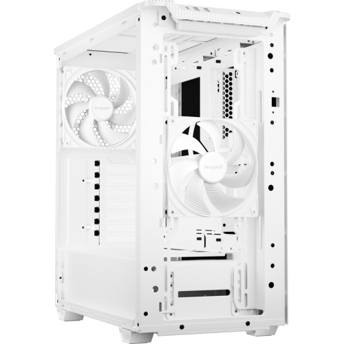 Корпус ПК без блока питания/ Case be quiet! PURE BASE 501 Airflow, Midi-Tower, 2x140mm, 2xUSB-A 3.2, 1xUSB 3.2 Type-C, ATX, mATX, mITX White Корпус ПК без блока питания/ Case be quiet! PURE BASE 501 Airflow, Midi-Tower, 2x140mm, 2xUSB-A 3.2, 1xUSB 3.2 Type-C, ATX, mATX, mITX White