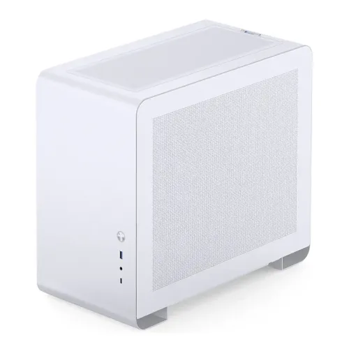 Корпус без блока питания/ Case JONSBO U4 Mini, Mini-Tower, TG, no fan, 1xUSB-A 3.0 + 1xUSB-C 3.2, mATX, mITX White