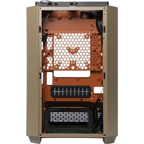Корпус Thermaltake The Tower 300 Gravel Send коричневый mATX 8x120mm 6x140mm 2xUSB3.0 audio bott PSU [CA-1Y4-00SGWN-00]