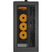 Корпус Montech HS02 PRO черный без БП ATX 4x140mm 2xUSB3.0 audio bott PSU