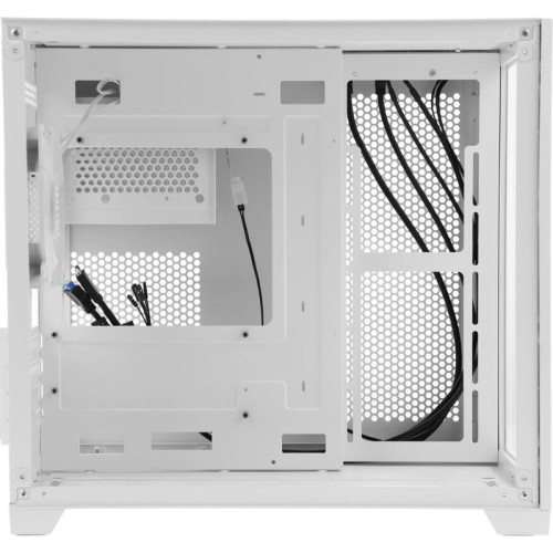 Корпус Formula Crystal Z5 TG белый mATX 11x120mm 2xUSB2.0 1xUSB3.0 audio bott PSU [CRYSTAL Z5]