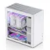 Корпус без блока питания/ Case JONSBO D40, Midi-Tower, TG, no fan, 1xUSB-A 3.2 + 1xUSB-C 3.2, ATX, mATX, White