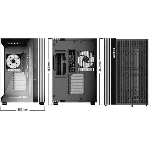 Корпус ПК без блока питания/ Case be quiet! LIGHT BASE 600 LX, Midi-Tower, TG, 4x120mm ARGB, 2xUSB-A 3.2, 1xUSB 3.2 Type-C, ATX, mATX, mITX Black Корпус ПК без блока питания/ Case be quiet! LIGHT BASE 600 LX, Midi-Tower, TG, 4x120mm ARGB, 2xUSB-A 3.2, 1xUSB 3.2 Type-C, ATX, mATX, mITX Black