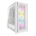 Корпус без блока питания/ Case Corsair iCUE 5000D RGB Airflow, Midi-Tower, TG, 3x120mm RGB, 2xUSB-A 3.2, 1xUSB 3.2 Type-C, E-ATX, ATX, mATX, mITX White