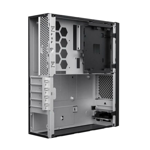 Корпус EVELK с блоком питания 300Вт/ Case Foxline EV-1046-TFX300S mATX SFF, w/PSU TFX 300W, w/2xUSB2.0+2xUSB3.0, w/1xcombo audio, black, w/pwr cord, w/ 8cm FAN, logo EVELK