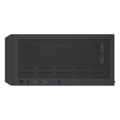 Компьютерный корпус mATX, без блока питания/ Gamemax Destroyer MB mATX case, black, w/o psu, w/1xUSB3.0+2xUSB2.0, Combo Audio, w/3x12cm FRGB front fan (FN-FF12X), w/1x12cm FRGB rear fan (FN-FF12X)