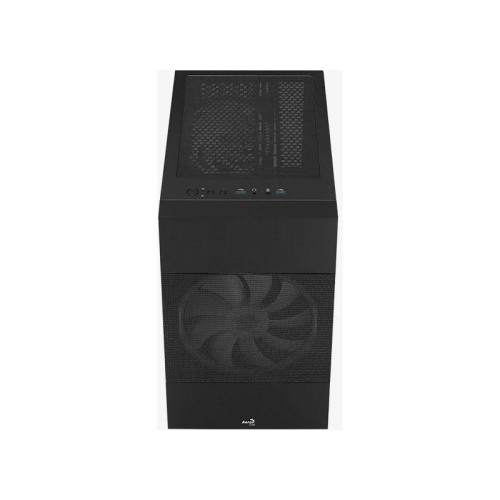 Корпус Aerocool Atomic-G-BK-v1 черный mATX 2x120mm 2x140mm 2xUSB3.0 audio bott PSU [ATOMIC-G-BK-V1]