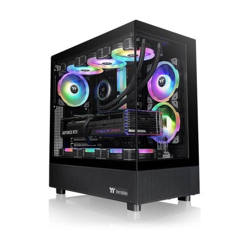 Корпус Thermaltake View 270 TG ARGB черный ATX 9x120mm 2x140mm 1x200mm 2xUSB3.0 audio bott PSU [CA-1Y7-00M1WN-00]