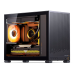 Корпус без блока питания/ Jonsbo D32 STD BLACK, Mini-Tower, no fans, mATX, mITX, 1xUSB3.2 Gen1 Type-A, 1xUSB3.2 Gen 2 Type-C, 1xAUDIO, 1xMIC