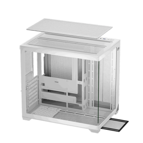 Корпус без блока питания/ Case PCCooler C3T700 WH, Midi-Tower, TG, no fans, 1xUSB-A 3.0 + 1xUSB-A 2.0 + 1xUSB-C, ATX, mATX, mITX White