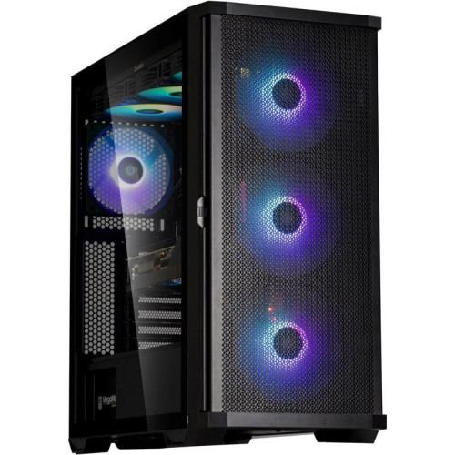Корпус Zalman Z10 PLUS черный ATX 10x120mm 4x140mm 2xUSB3.0 audio bott PSU [Z10 PLUS]