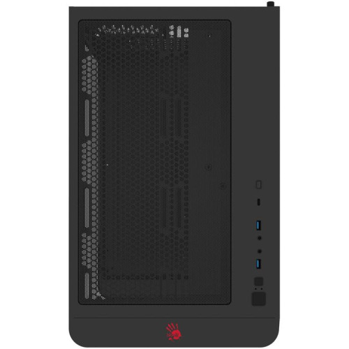 Корпус Bloody BD-CC113 черный без БП ATX 10x120mm 2xUSB3.0 audio bott PSU