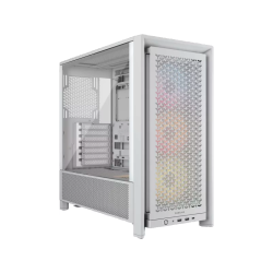 Корпус без блока питания/ Case Corsair Frame 4000D RS ARGB, Midi-Tower, TG, 3x120mm ARGB, 2xUSB-A 3.2, 1xUSB 3.2 Type-C, E-ATX, ATX, mATX, mITX White