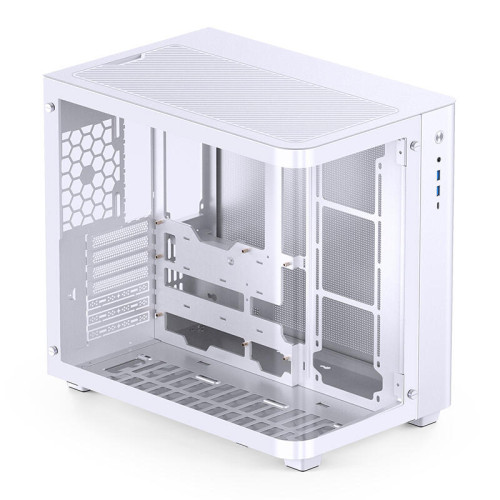 Корпус без блока питания/ Корпус JONSBO TK-3 White ATX без БП, mini-ITX, micro-ATX, белый Корпус без блока питания/ Корпус JONSBO TK-3 White ATX без БП, mini-ITX, micro-ATX, белый