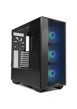 Корпус Lian-Li Lancool III RGB черный ATX 10x120mm 3x140mm 2xUSB3.0 audio bott PSU [G99.LAN3RX.10R]