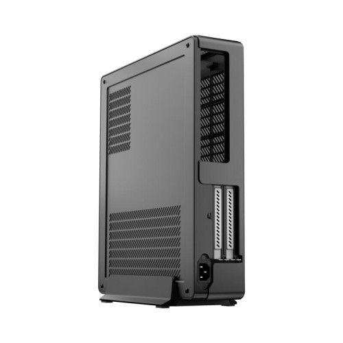 Корпус ПК без блока питания/ Case Fractal Design Node 202, SFF, no fans, 2xUSB-A 3.0, SFX PSU Support, mITX Black