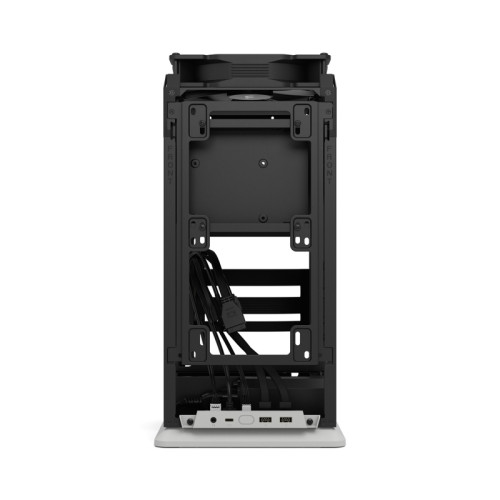 Корпус без блока питания/ Case Fractal Design Mood, Mini-Tower, 1x180mm, 2xUSB-A 3.0 + 1xUSB 3.2 Type-C, SFX PSU Support, mITX Light Gray