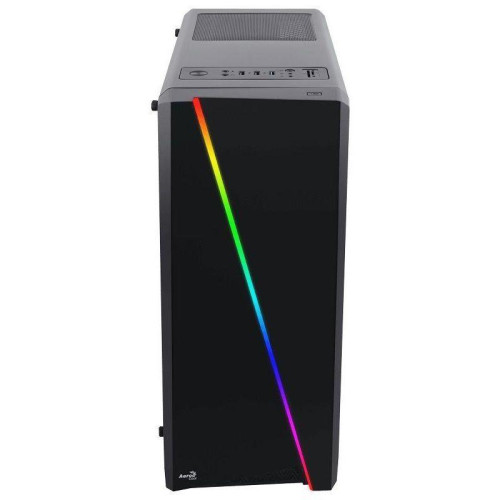 Корпус Aerocool Cylon черный ATX 5x120mm 2xUSB2.0 1xUSB3.0 audio CardReader bott PSU [CYLON BK]