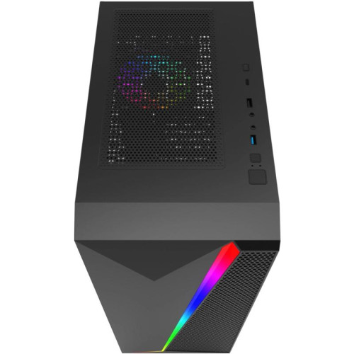 Корпус Bloody BD-CC106F черный без БП ATX 4x120mm 1xUSB2.0 1xUSB3.0 audio bott PSU