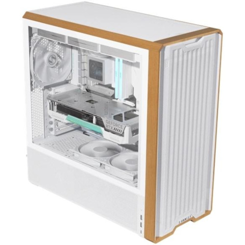 Корпус Lian-Li Lancool 217 белый без БП ATX 2xUSB3.0 audio bott PSU