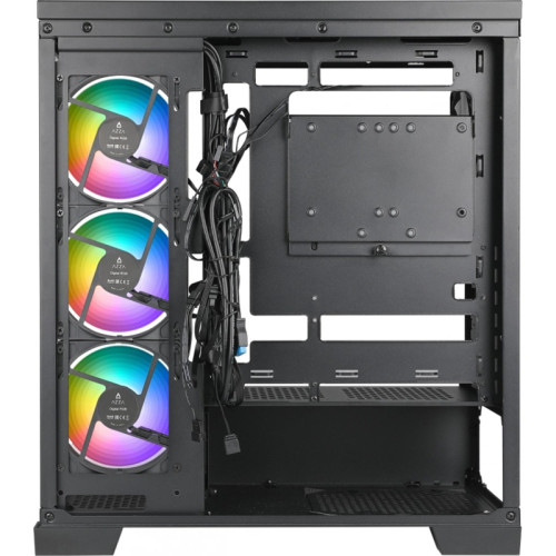 Корпус Azza COVE черный ATX 6x120mm 2x140mm 1xUSB2.0 1xUSB3.0 audio bott PSU [CSAZ-570B COVE]
