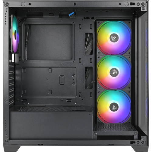 Корпус Azza Neptune черный ATX 5x120mm 2x140mm 2xUSB2.0 1xUSB3.0 audio bott PSU [NEPTUNE CSAZ-491]
