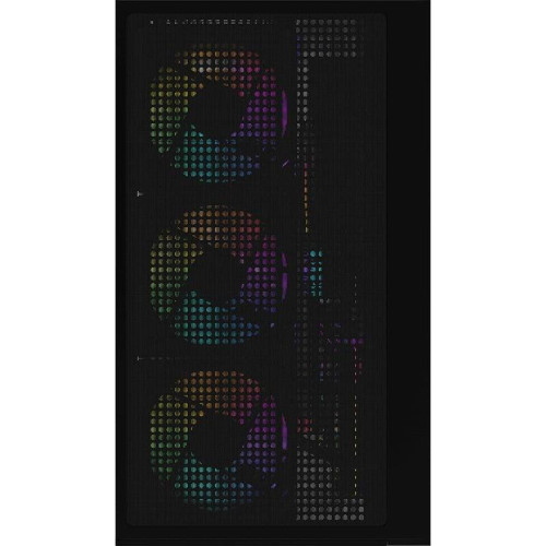 Корпус Formula Crystal Z1M Plus FR черный без БП mATX 9x120mm 1xUSB3.0 audio bott PSU