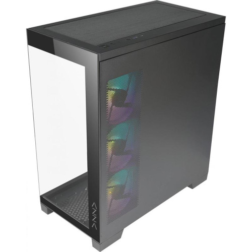 Корпус Azza COVE черный ATX 6x120mm 2x140mm 1xUSB2.0 1xUSB3.0 audio bott PSU [CSAZ-570B COVE]