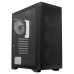 Корпус без блока питания/ HSPD M520, Mesh Mid Tower, Black, slide TG, 0.45 SPCC, 4x120mm ARGB ATX, mATX, mITX 160/330/184mm 2x2.5