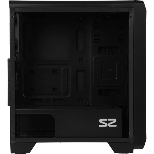 Корпус Zalman S2 TG черный ATX 4x120mm 2xUSB2.0 1xUSB3.0 audio bott PSU [S2 TG BLACK]