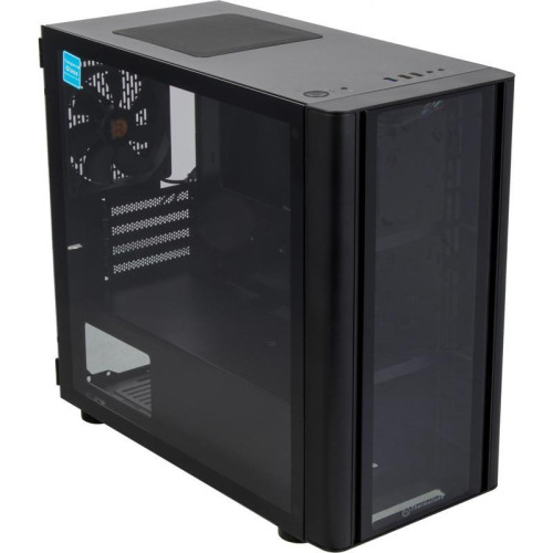 Корпус Thermaltake V150 TG черный mATX 3x120mm 3x140mm 2xUSB2.0 1xUSB3.0 audio bott PSU [CA-1R1-00S1WN-00]