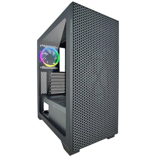 Корпус Azza Hive черный ATX 8x120mm 5x140mm 2xUSB2.0 1xUSB3.0 audio bott PSU [CSAZ-450 HIVE]