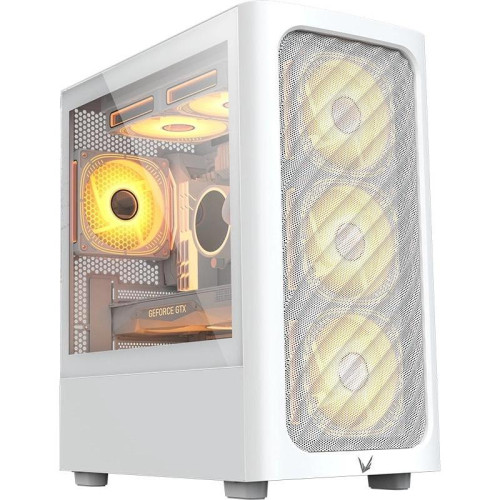 Корпус Formula Air Mesh G3 белый без БП mATX 7x120mm 5x140mm 2xUSB2.0 1xUSB3.0 audio bott PSU